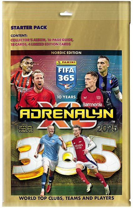 Panini FIFA Top Class Fodboldkort Startersæt