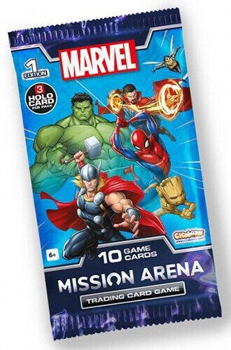 Marvel Samlekort Mission Arena 10 Kort