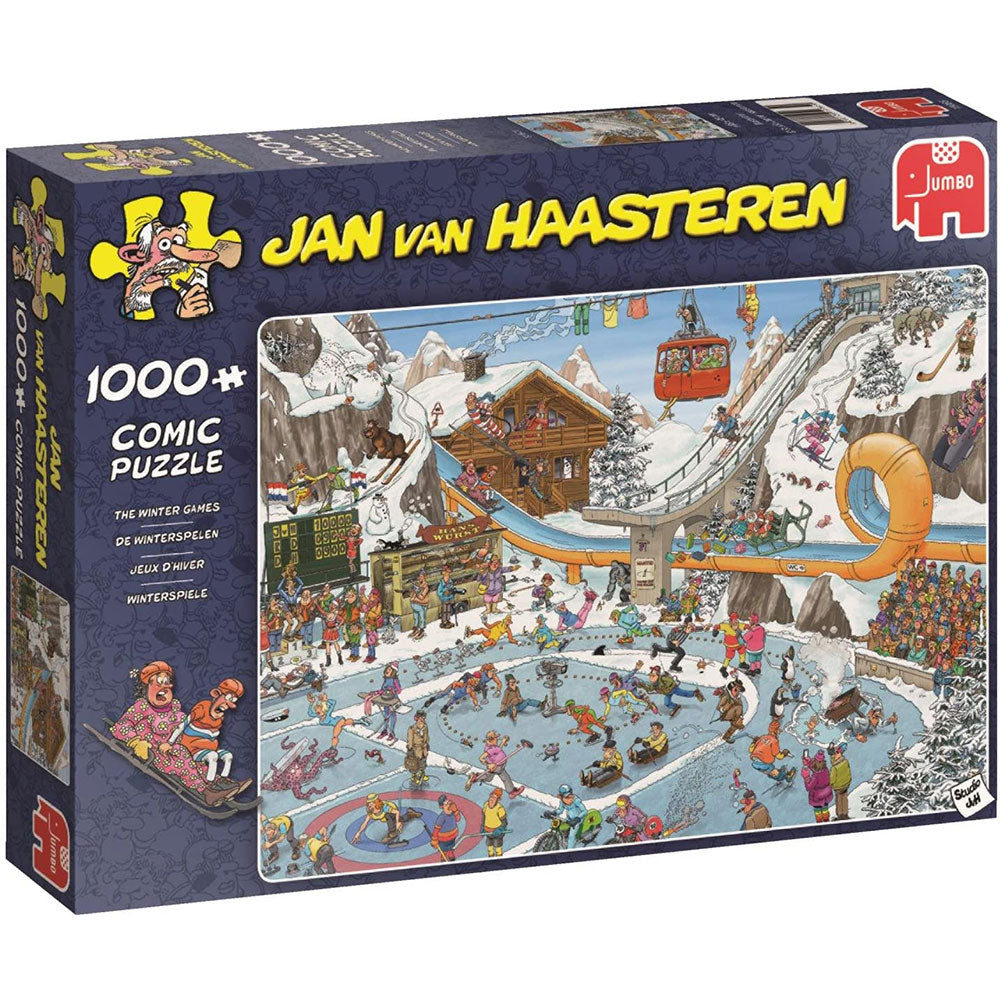 Puzzle Jan van Haasteren - Winter Games (1000 pieces)