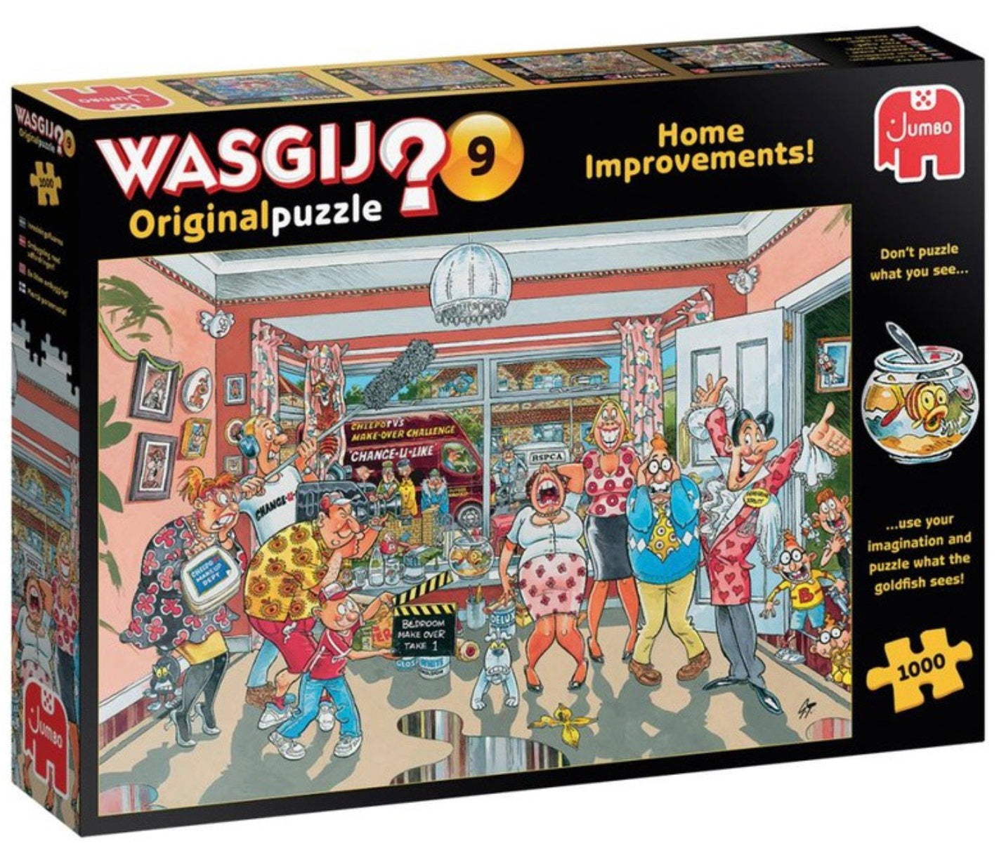 Wasgij Original 9 Home Improvements Puslespil 1000 brikker