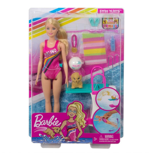 Barbie svømmedukke