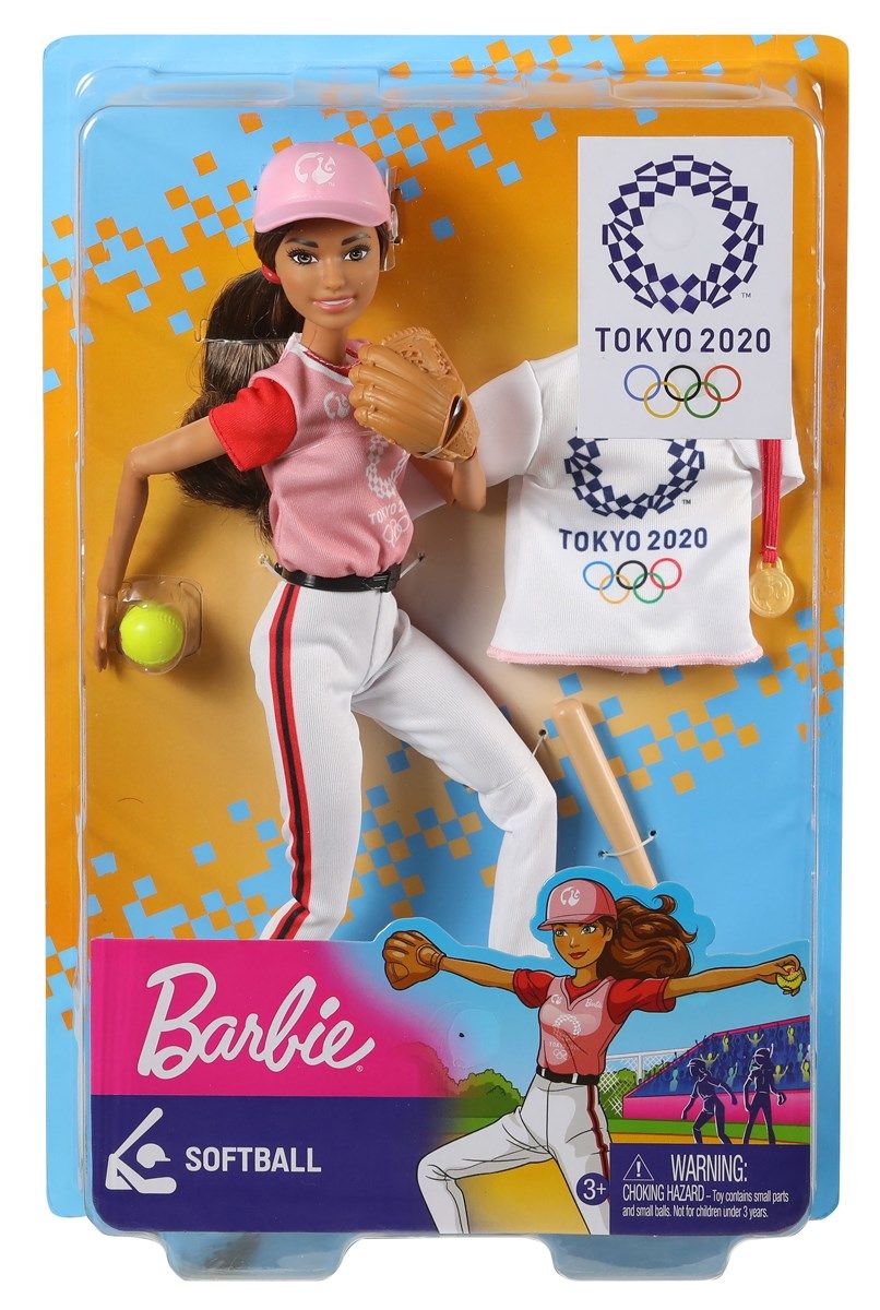 Barbie Olympisk Dukke Softball