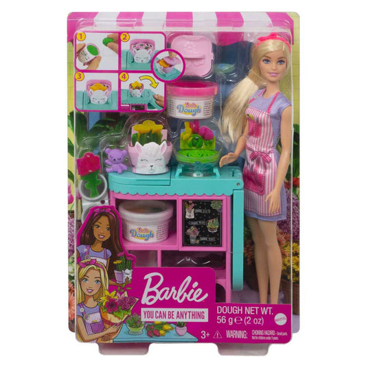 Barbie Blomsterhandler legesæt med dukke