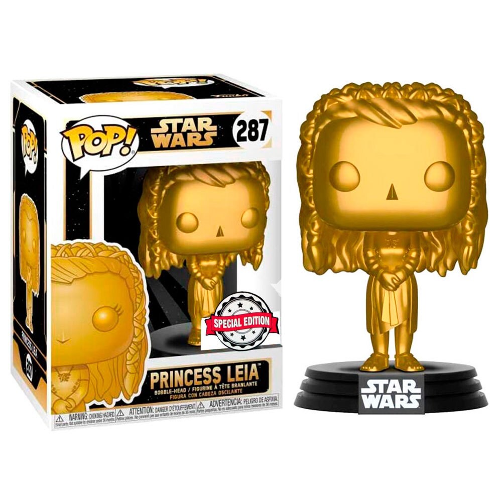 Funko Pop Star Wars Princess Leia Exclusive Gylden