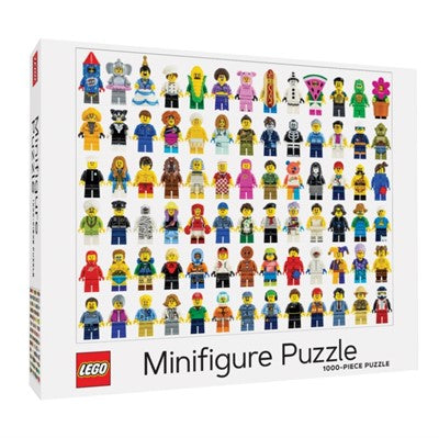 LEGO Minifigure Puslespil 1000 Brikker Fra Chronicle Books