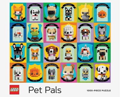 LEGO Pet Pals 1000 Brikker Puslespil Fra Chronicle Books