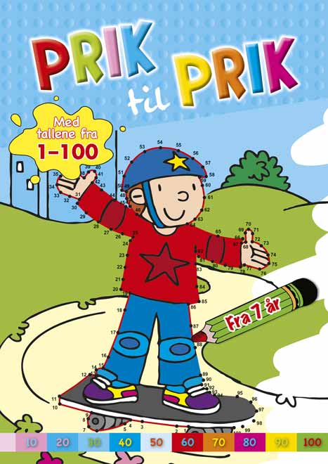 Prik til prik – Med tallene fra 1-100