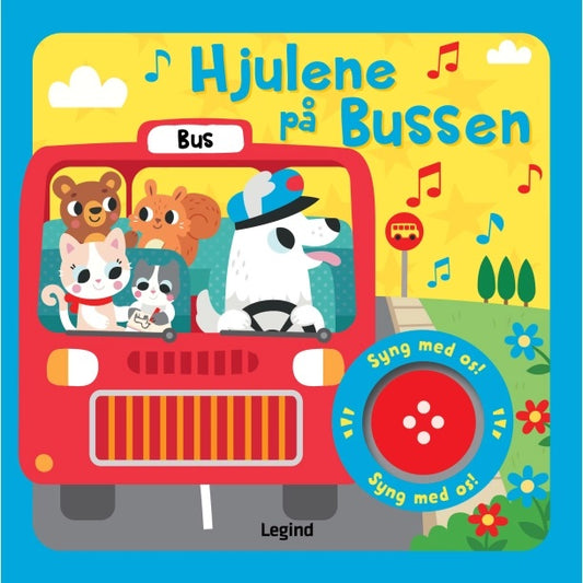 Sangbog med musik Hjulene på Bussen