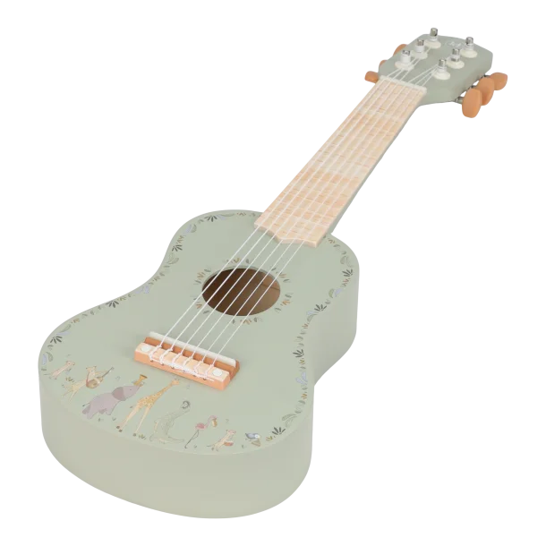 Little Dutch - Guitar - Grøn - Safari Friends