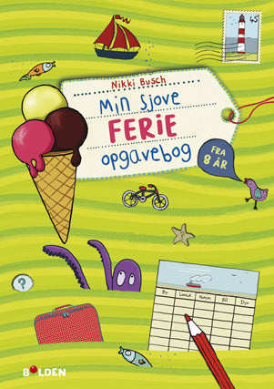 Min sjove ferie-opgavebog – Fra 8 år