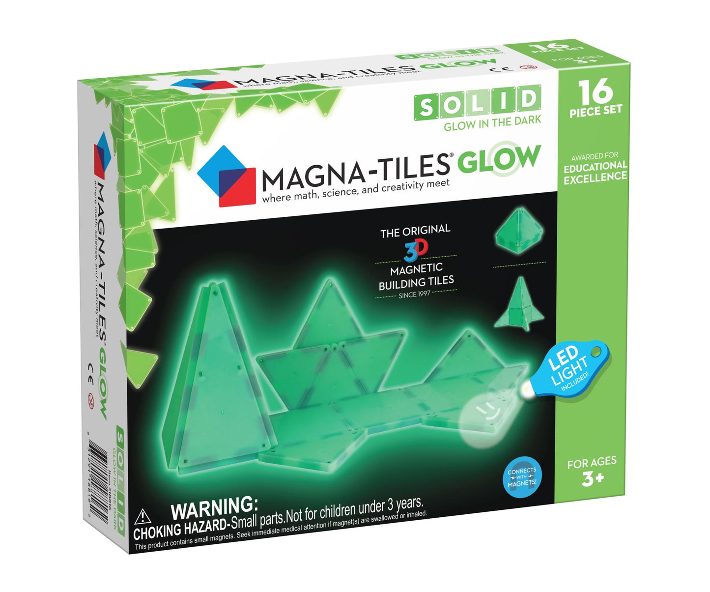 MAGNA-TILES® Glow 16 stk udvidelsessæt