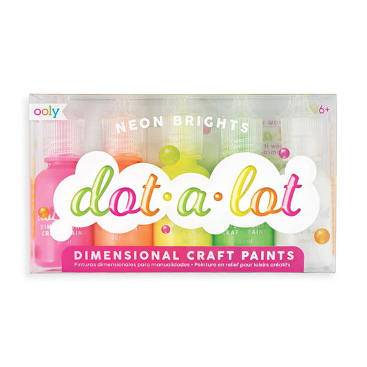 Dot-A-Lot Craft Paint Neon faver