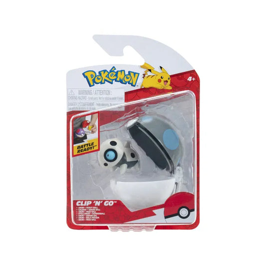 Pokèmon Clip N Go Jazwares + Poke Ball