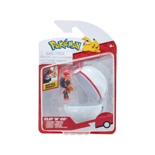 Pokèmon Clip N Go Jazwares + Poke Ball