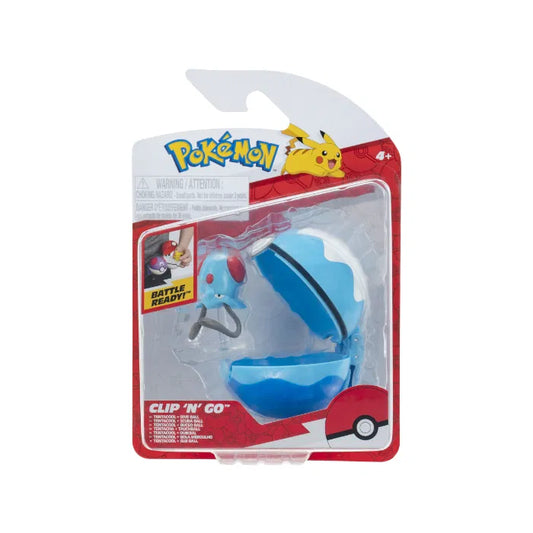 Pokèmon Clip N Go Jazwares + Poke Ball