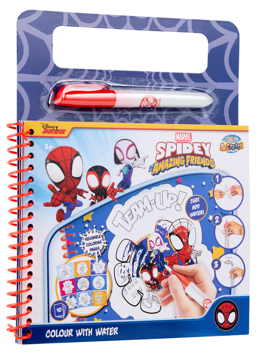 Spidey Vandmalebog – Sjov med farver og superhelte!