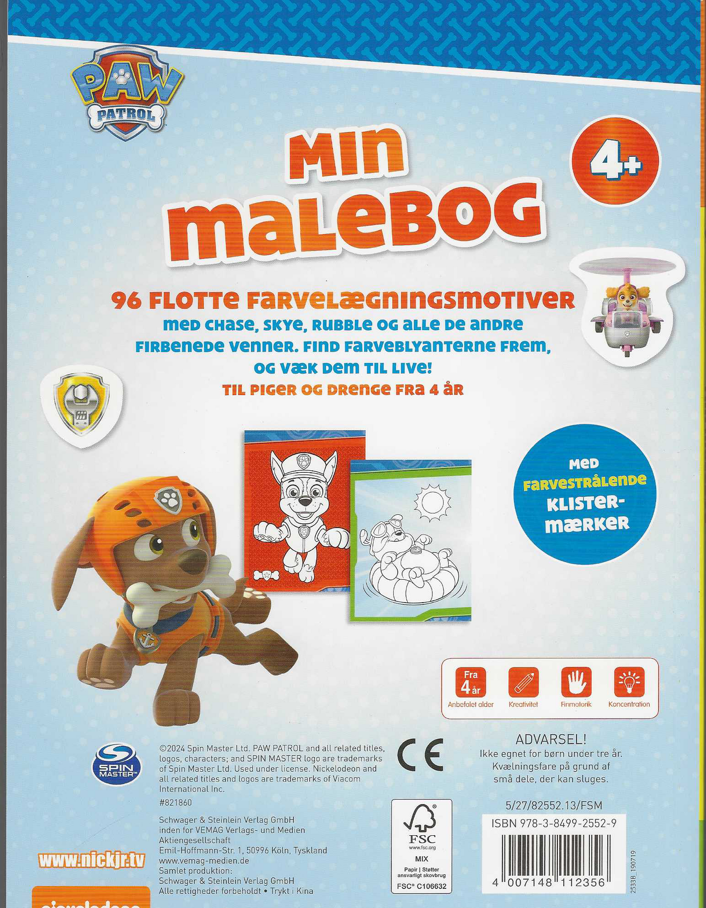 Paw Patrol Min Malebog