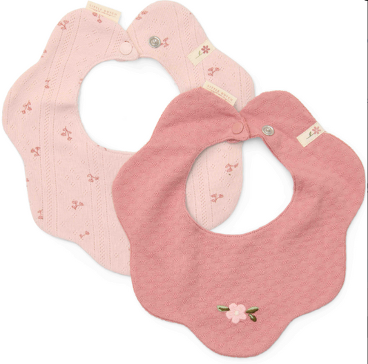 Little Dutch 2 pk hagesmækker rosa