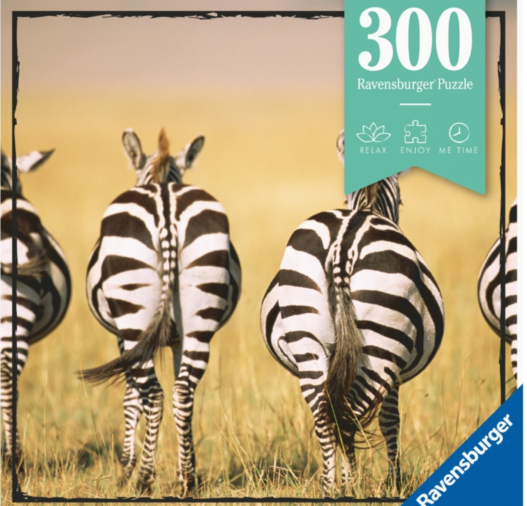 Ravenburger puslespil Zebra 300 brikker