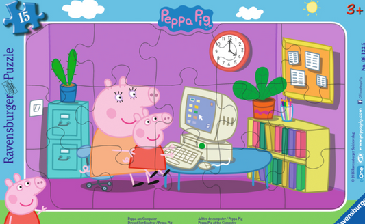 Gurli Gris puslespil 15 brikker