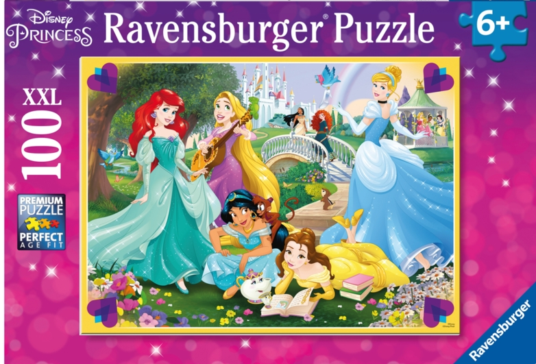 XXL puslespil Disney prinsesserne 100 brikker