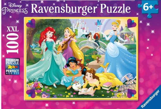 XXL puslespil Disney prinsesserne 100 brikker