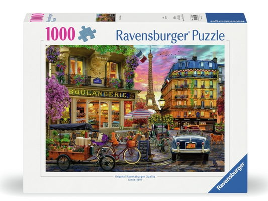 Ravensburger puslespil Paris i solnedgang 1000 brikker