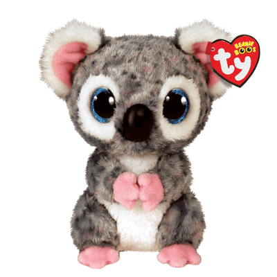 TY Bamse 15 cm. Karli - gray spot koala TY36378