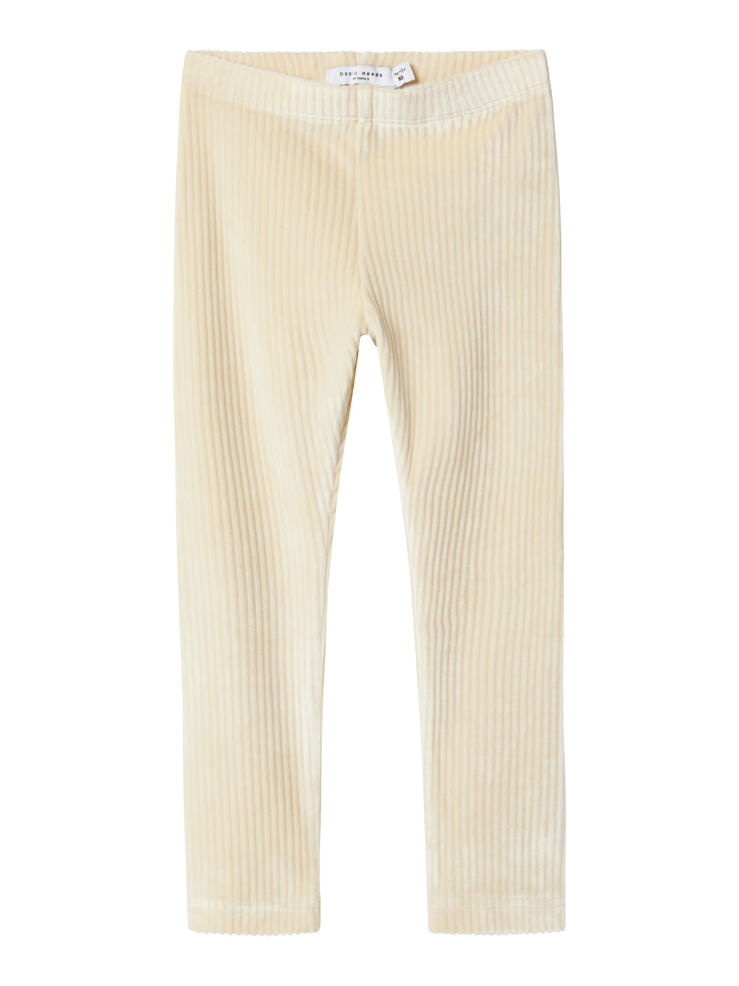 Name It velour leggings creme str. 98