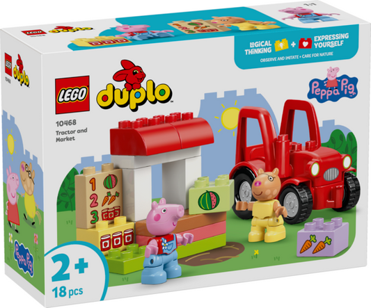 LEGO Duplo Gurli Gris Traktor og marked 10468