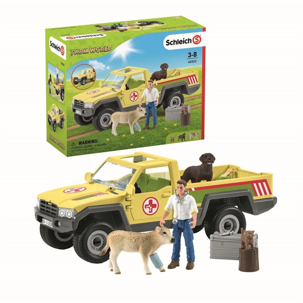 Schleich Farm World Dyrlæge på besøg