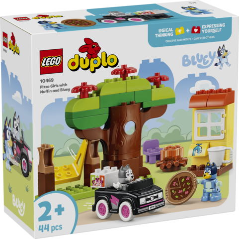 LEGO Pizza-piger med Muffin og Bluey 10469