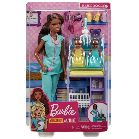 Barbie børnelæge legesæt