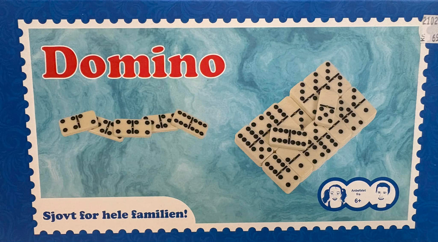 Domino Det klassiske domino-spil med 28 brikker