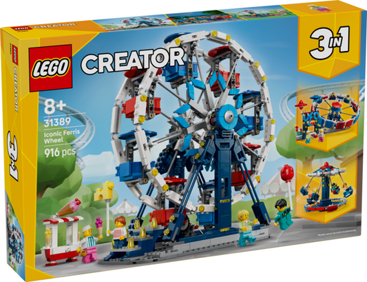 LEGO Ikonisk pariserhjul 31389