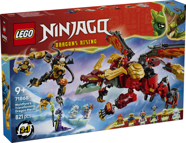 LEGO Wyldfyres transformerende drage 71868
