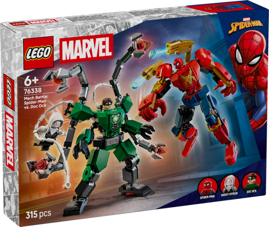 LEGO Marvel Mech-kamp: Spider-Man mod Doc Ock 76338