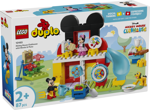 LEGO Duplo Mickeys klubhus med Minnie og Pluto 10465