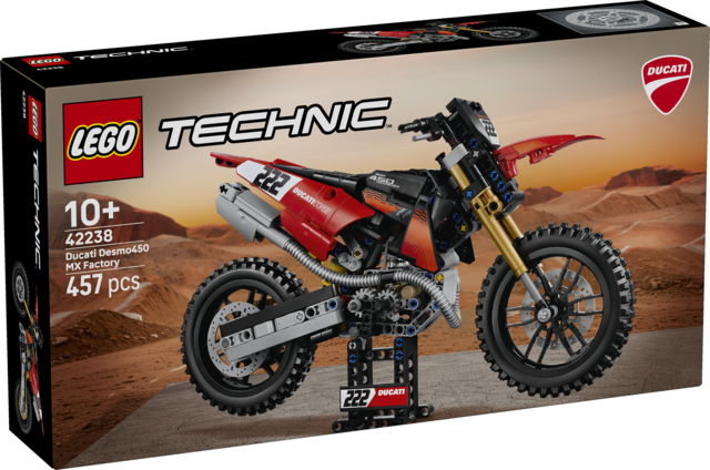 LEGO Ducati Desmo450 MX Factory 42238