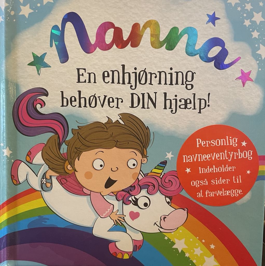 Nanna en enhjørning behøver din hjælp