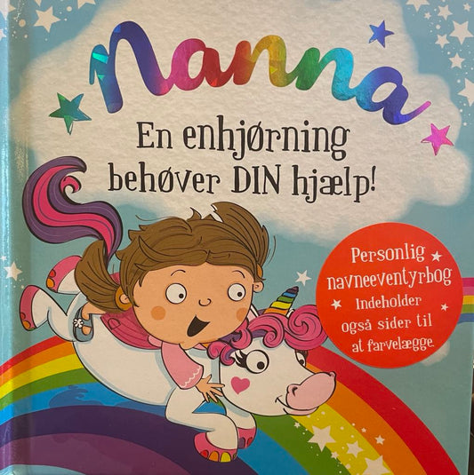 Nanna en enhjørning behøver din hjælp