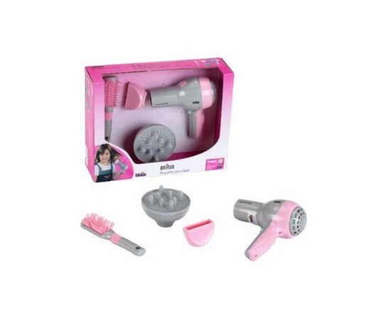 Braun h�rt�rrer Pink m/b�rste +3�r