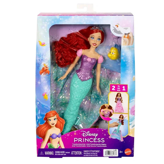Disney Princess Transformation Dukke Ariel