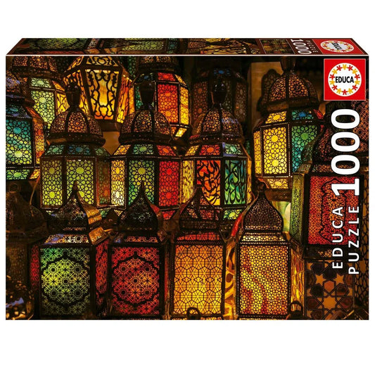 Educa Puslespil Lantern Collage 1000 Brikker