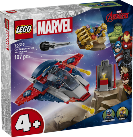 LEGO Marvel Captain America mod Thanos 76319
