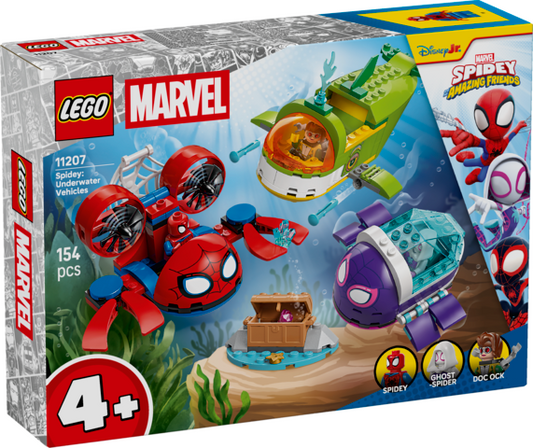 LEGO Marvel Spidey: Undervandsfartøjer 11207