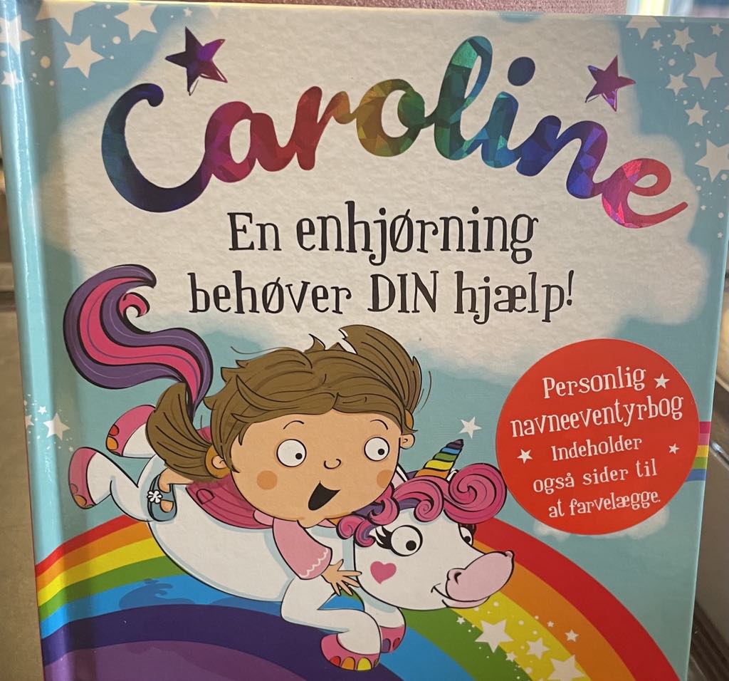 caroline en enhjørning behøver din hjælp