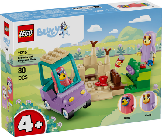 LEGO Gamle damer med Bingo og Bluey 11216