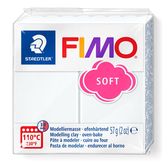 Fimo soft hvid