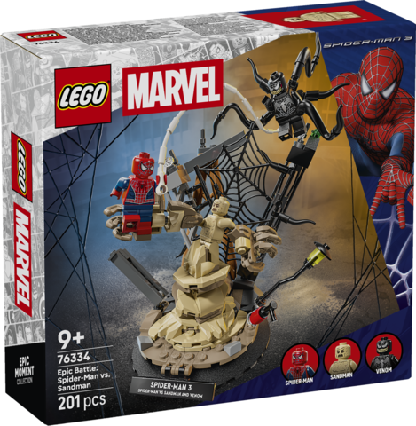 LEGO Marvel Episk kamp: Spider-Man mod Sandman 76334